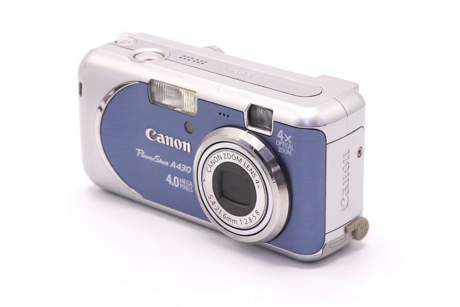 Canon PowerShot A430 синий