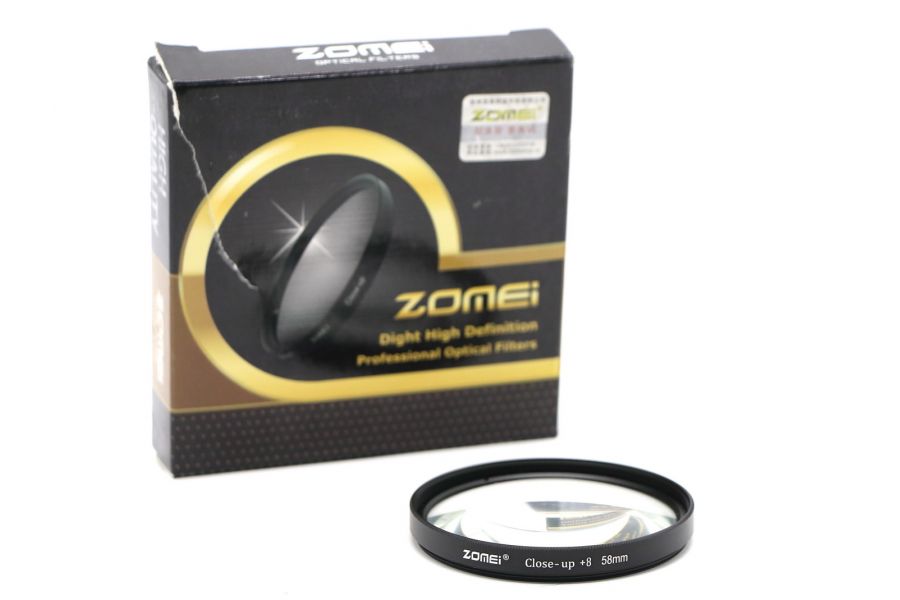 Светофильтр Zomei Close-Up +8 58mm