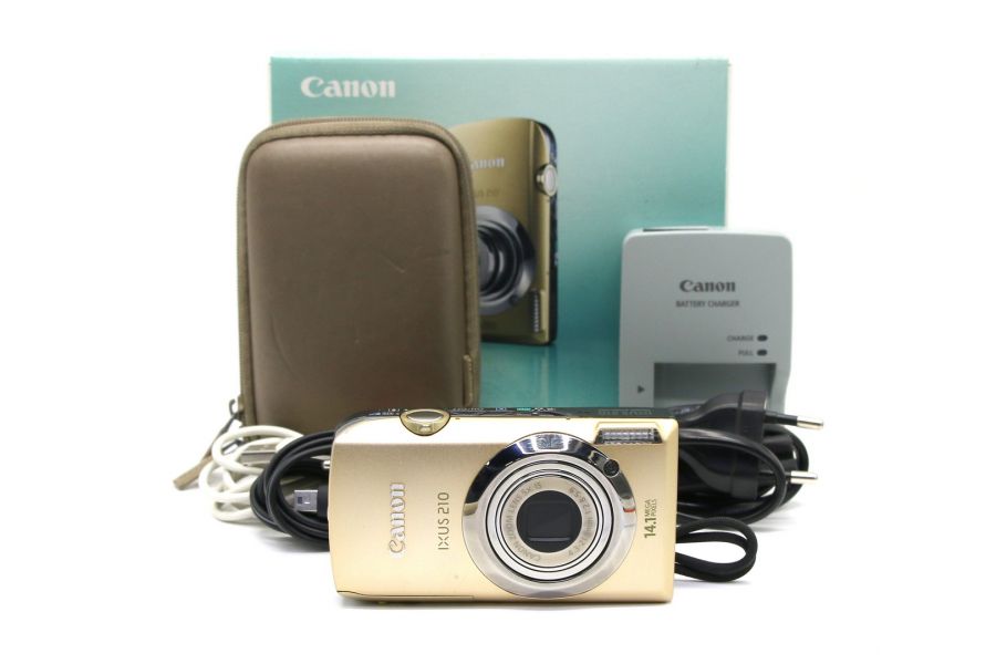 Canon IXUS 210 в упаковке