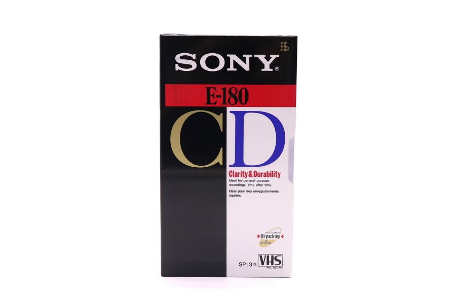 Видеокассета Sony VHS E-180CD