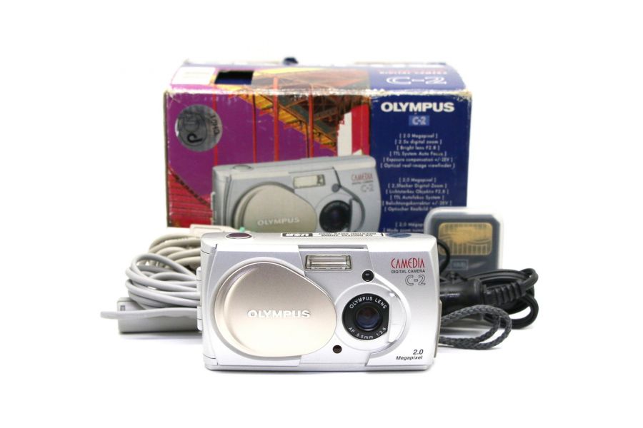 Olympus Camedia C-2 в упаковке