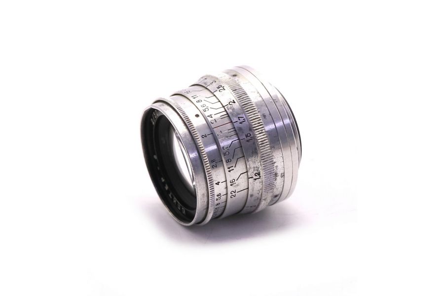 Объектив Юпитер-8 2/50 silver (СССР, 1960г.)