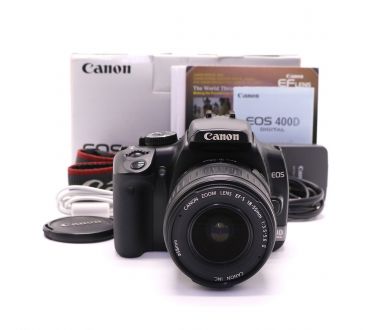 Canon EOS 400D kit в упаковке