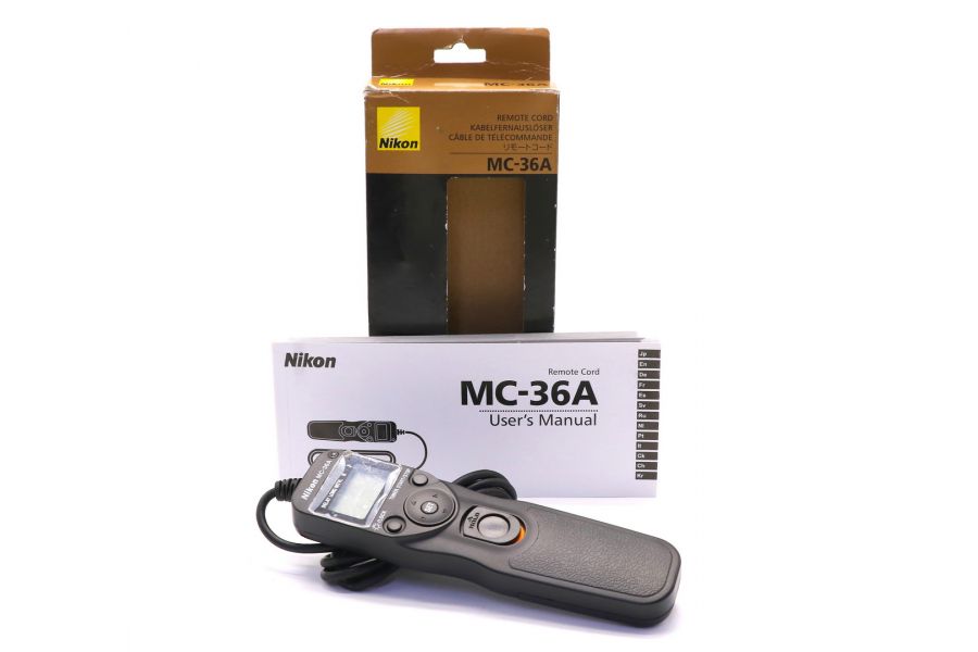 Пульт дистанционного управления Nikon MC-36A в упаковке
