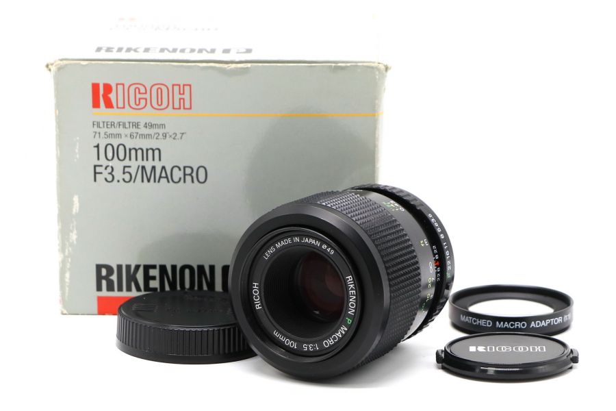 Ricoh Rikenon P 100mm f/3.5 в упаковке