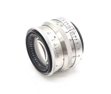 Biotar 2/58 T M42 CZJ 17-ти лепестковый silver