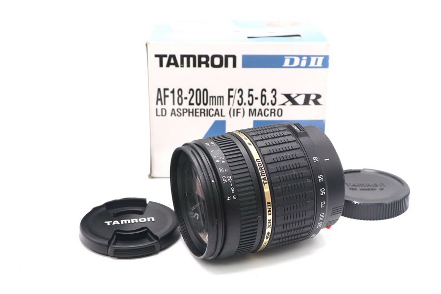 Tamron AF 18-200mm f/3.5-6.3 XR Di II LD Aspherical (IF) MACRO (A14) Sony A в упаковке