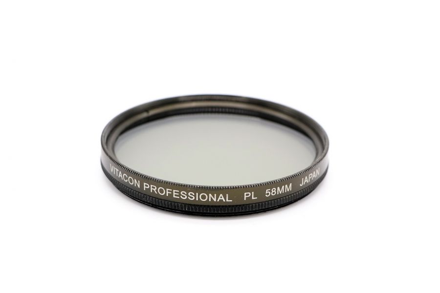 Светофильтр Vitacon Professional PL 58mm Japan