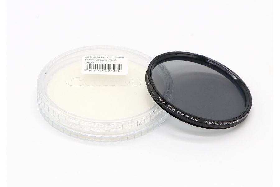 Светофильтр Canon 67mm Circular PL-C Japan