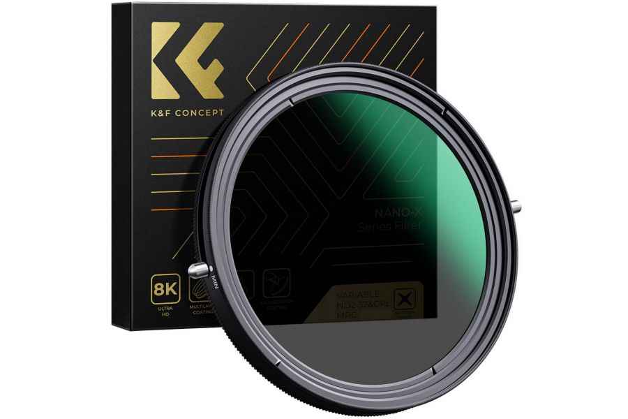 Светофильтр K&F Concept NANO-X ND2-32-CPL MRC 67mm