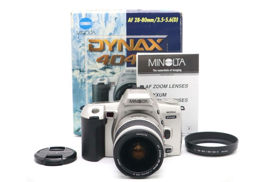 Minolta Dynax 404si kit в упаковке