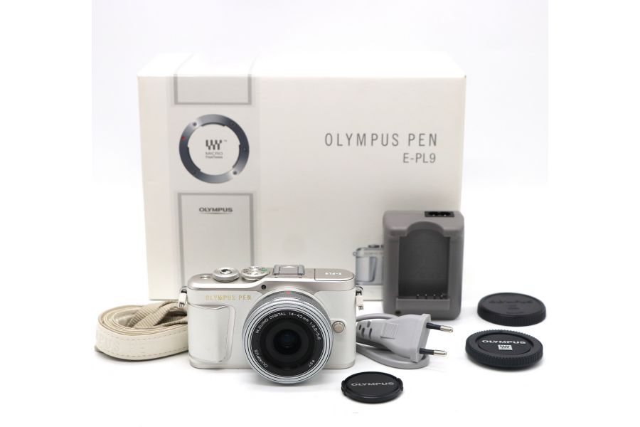 Olympus Pen E-PL9 kit в упаковке (пробег 8345 кадров)