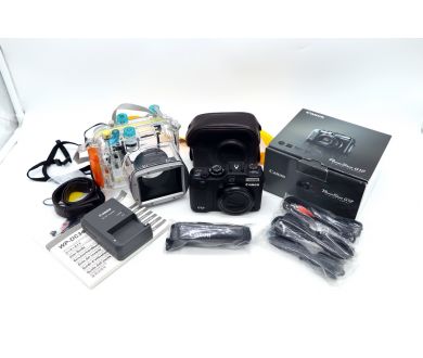 Canon PowerShot G12 + аквабокс