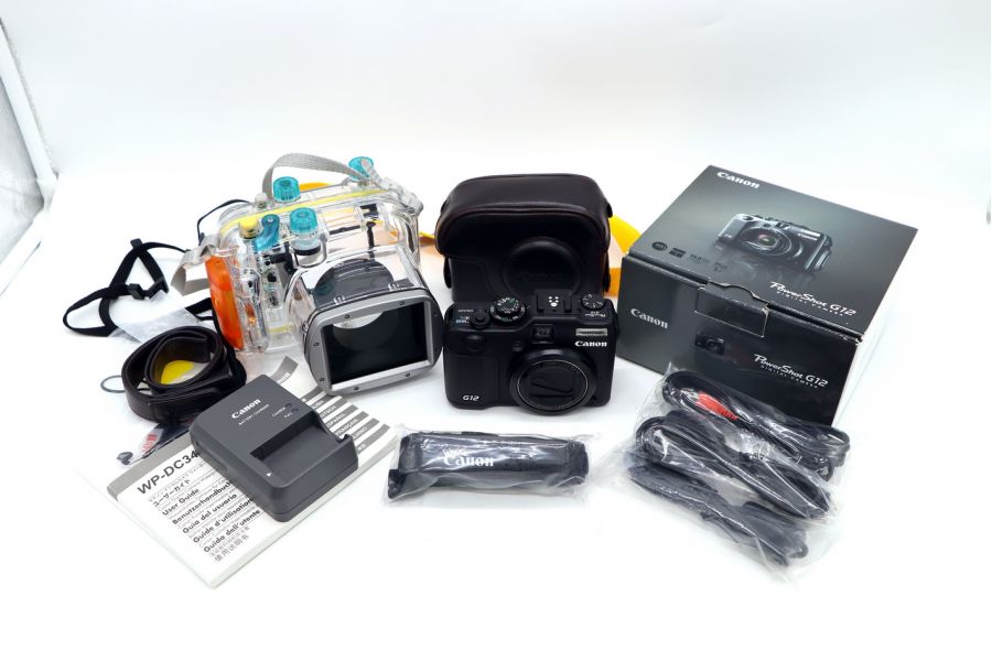 Canon PowerShot G12 + аквабокс