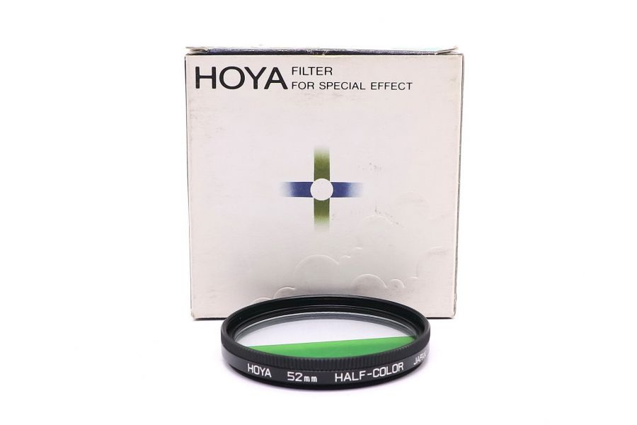 Светофильтр Hoya 52mm Half Color (Green)