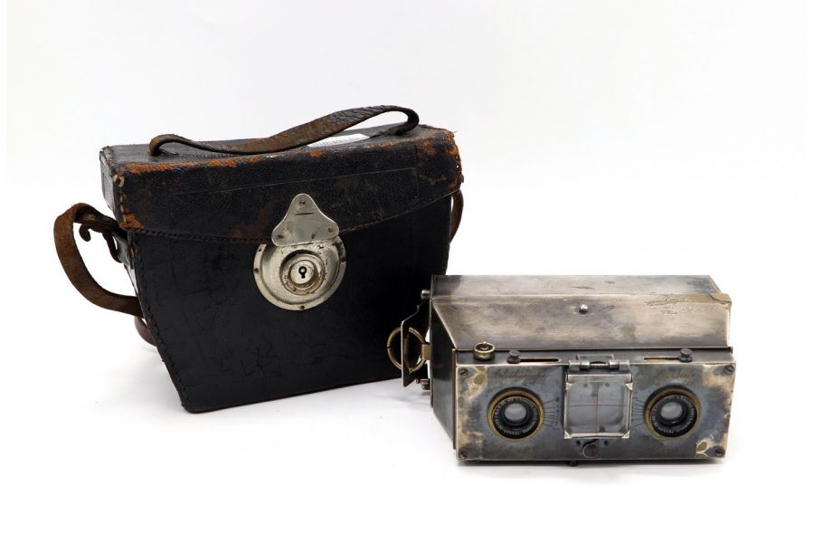 Alethoscope L. Joux Stereo Camera (Paris, 1905)