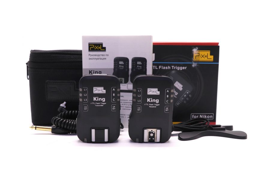 Радиосинхронизатор Pixel King I-TTL Flash Trigger for Nikon в упаковке