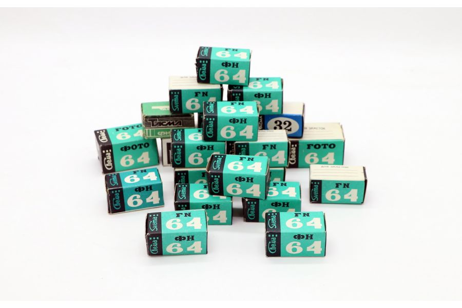 Фотопленка Свема 64 черно-белая 22шт.