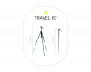 Штатив Raylab Travel 67 алюминиевый сплав (с головой)