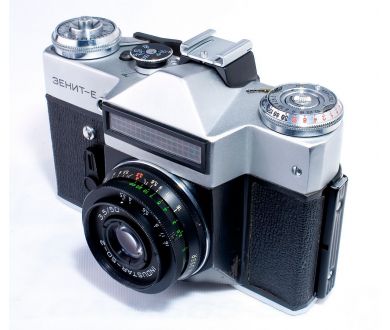 Зенит Е + Индустар 50-2 (СССР, 1972)