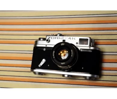 Зоркий 4К + Индустар-61 2,8/53 (СССР, 1975г.)