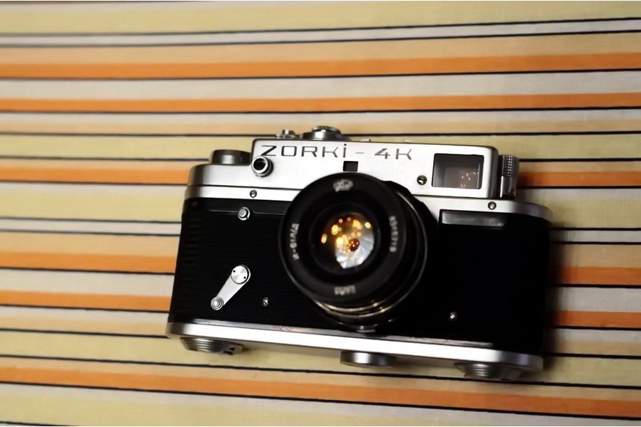 Зоркий 4К + Индустар-61 2,8/53 (СССР, 1975г.)