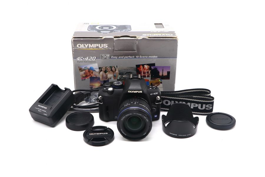 Olympus E-420 kit в упаковке