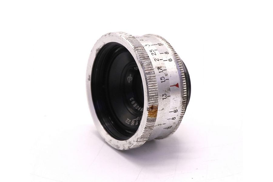 Объектив Орион-15 6/28мм М39 (СССР, 1969г.)