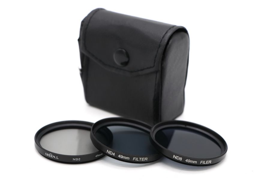 Набор светофильтров ND2, ND4, ND8 49mm