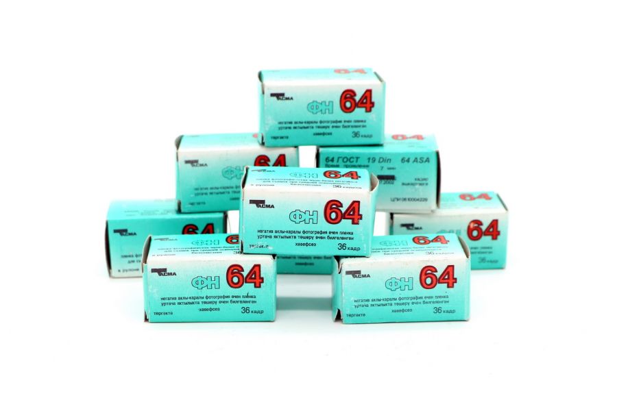 Фотопленка Тасма 64 черно-белая просрочка
