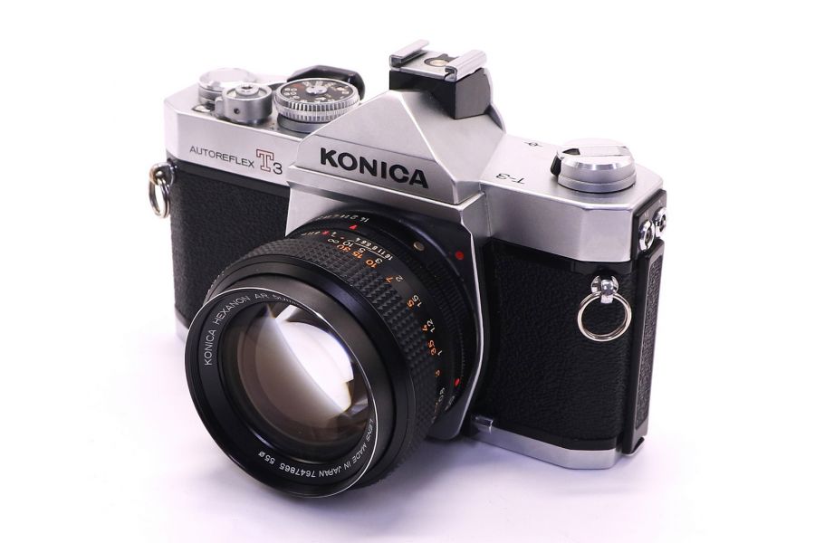 Konica Autoreflex T3 + Hexanon AR 50mm f/1.4