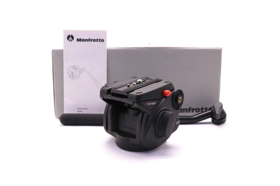 Штативная голова Manfrotto 501HDV в упаковке