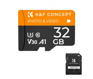 Карта памяти 32G Micro SD U3/V30/A1 K&F Concept
