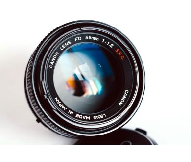 Canon FD 1,2/55 S.S.C. (Japan, 1977)