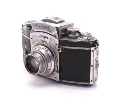 Exakta Jhagee Dresden + Tessar 2.8/50mm (Germany)