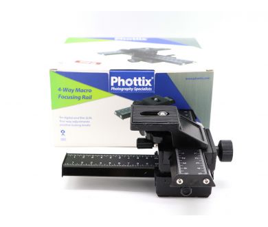Четырех-сторонние рельсы Phottix для макро-фокусировки