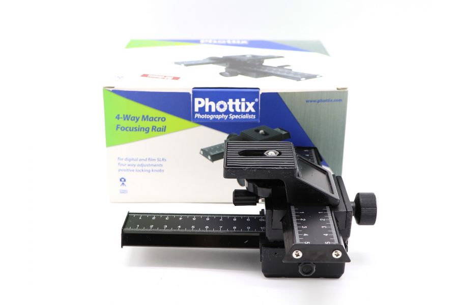 Четырех-сторонние рельсы Phottix для макро-фокусировки