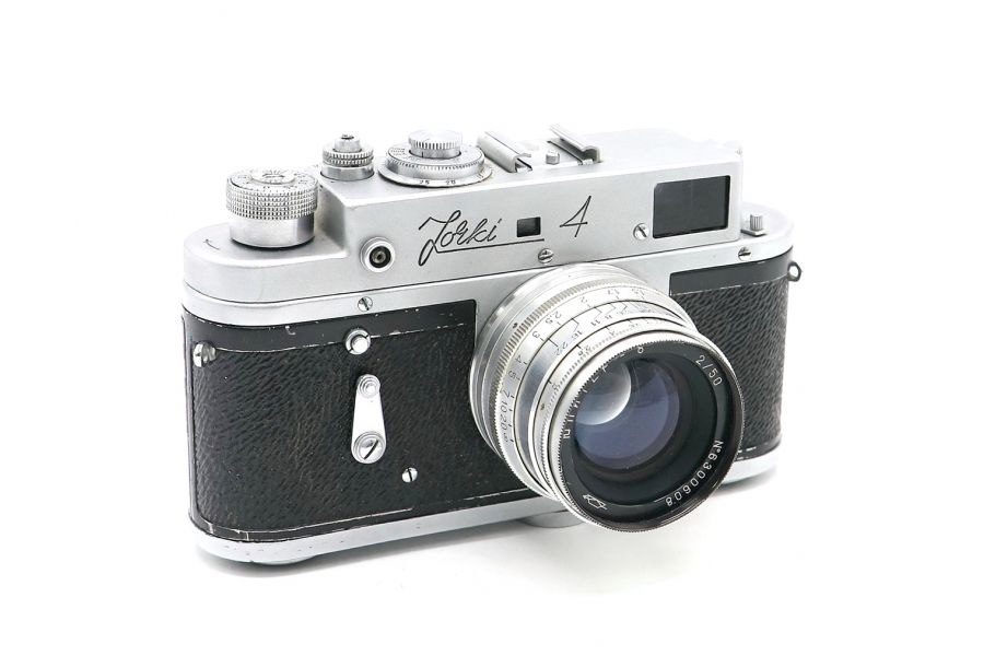 Редкий Zorki 4 прописью (СССР, 1965)
