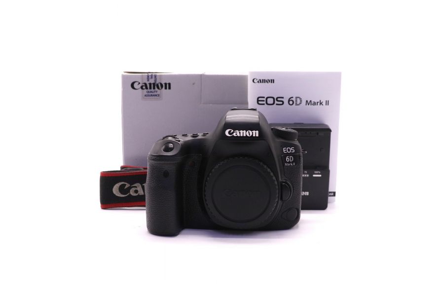 Canon EOS 6D Mark II body в упаковке (пробег 52000 кадров)