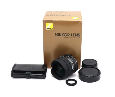 Купить Nikon 16mm f/2.8D AF Fisheye-Nikkor в упаковке Nikon 16mm f/2.8D AF Fisheye-Nikkor в упаковке