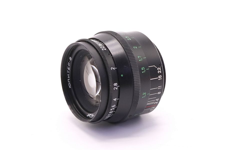 Юпитер-8 2/50 черный (КМЗ, 1982)