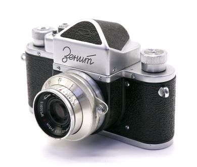 Зенит 1 + Индустар-22 неисправен (1953г.)