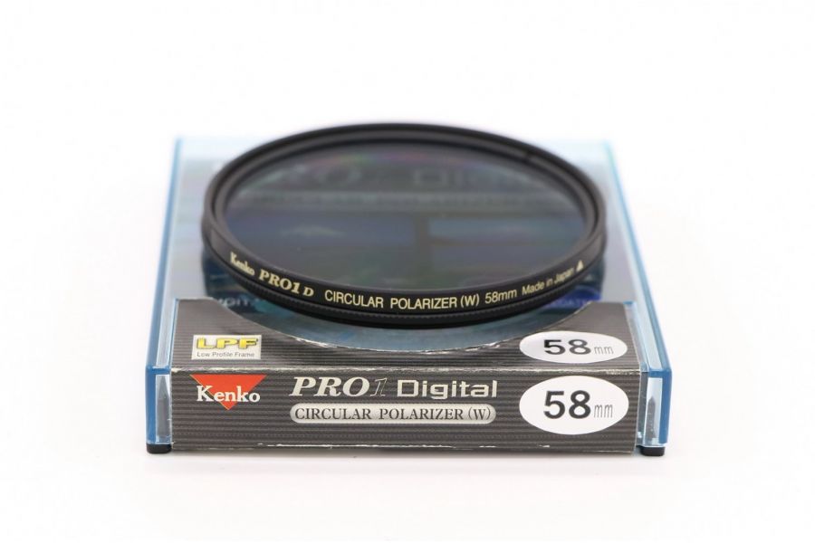 Светофильтр Kenko Pro1 Digital Wideband circular PL (W) 58mm