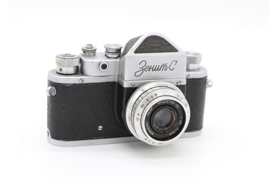 Зенит С + Индустар-50 ранний (1956)