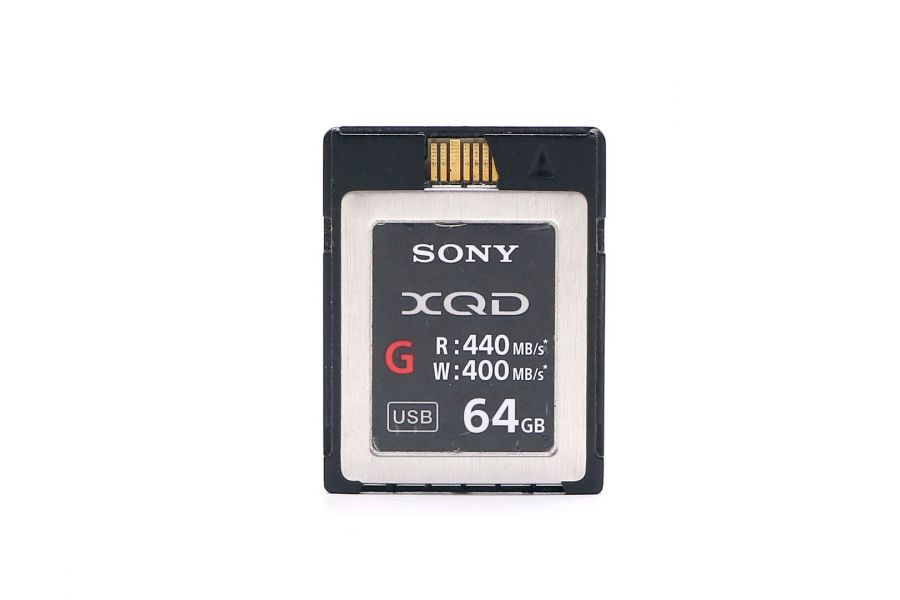 Карта памяти Sony QDG-64F XQD G 64GB (440/400 MB/s)