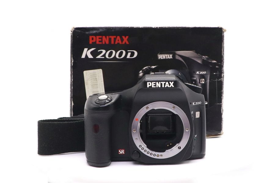 Pentax K200d body в упаковке (пробег 44235 кадров)