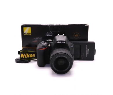 Nikon D3500 kit в упаковке (пробег 2090 кадров)