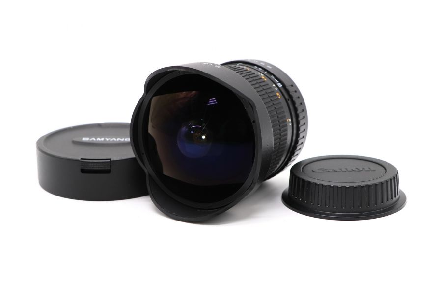 Samyang 8mm f/3.5 AS IF MC Fish-eye CS Canon EF-S б/у