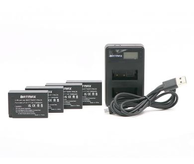 Комплект BATMAX LP-E17 для Canon