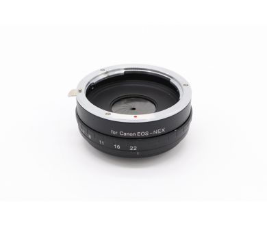 Переходник Canon EOS / EF - Sony Nex (Sony E) с диафрагмой